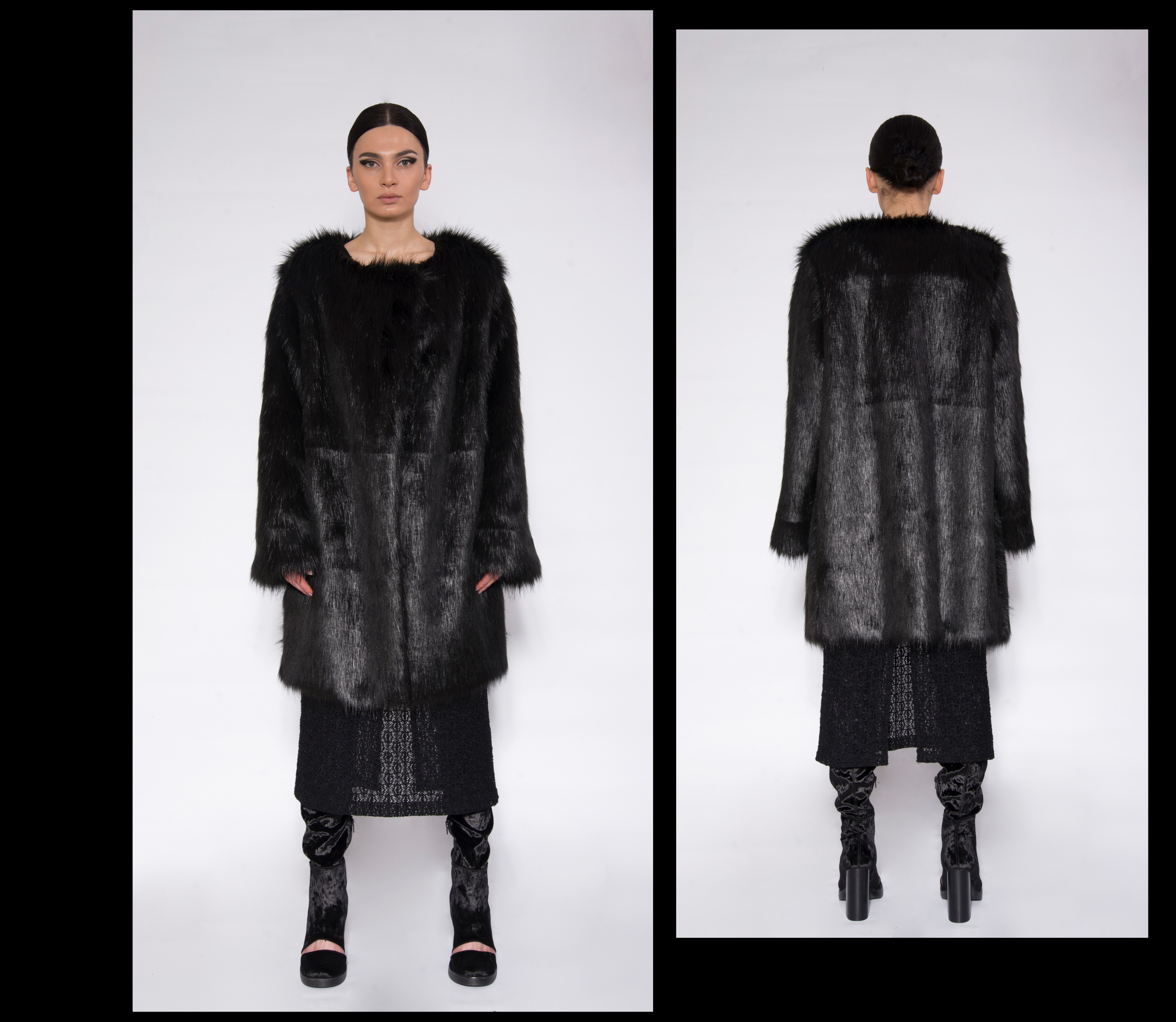 Fur Coat (Black)
